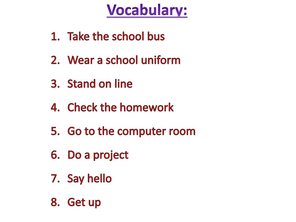 What does outlet homework stand for